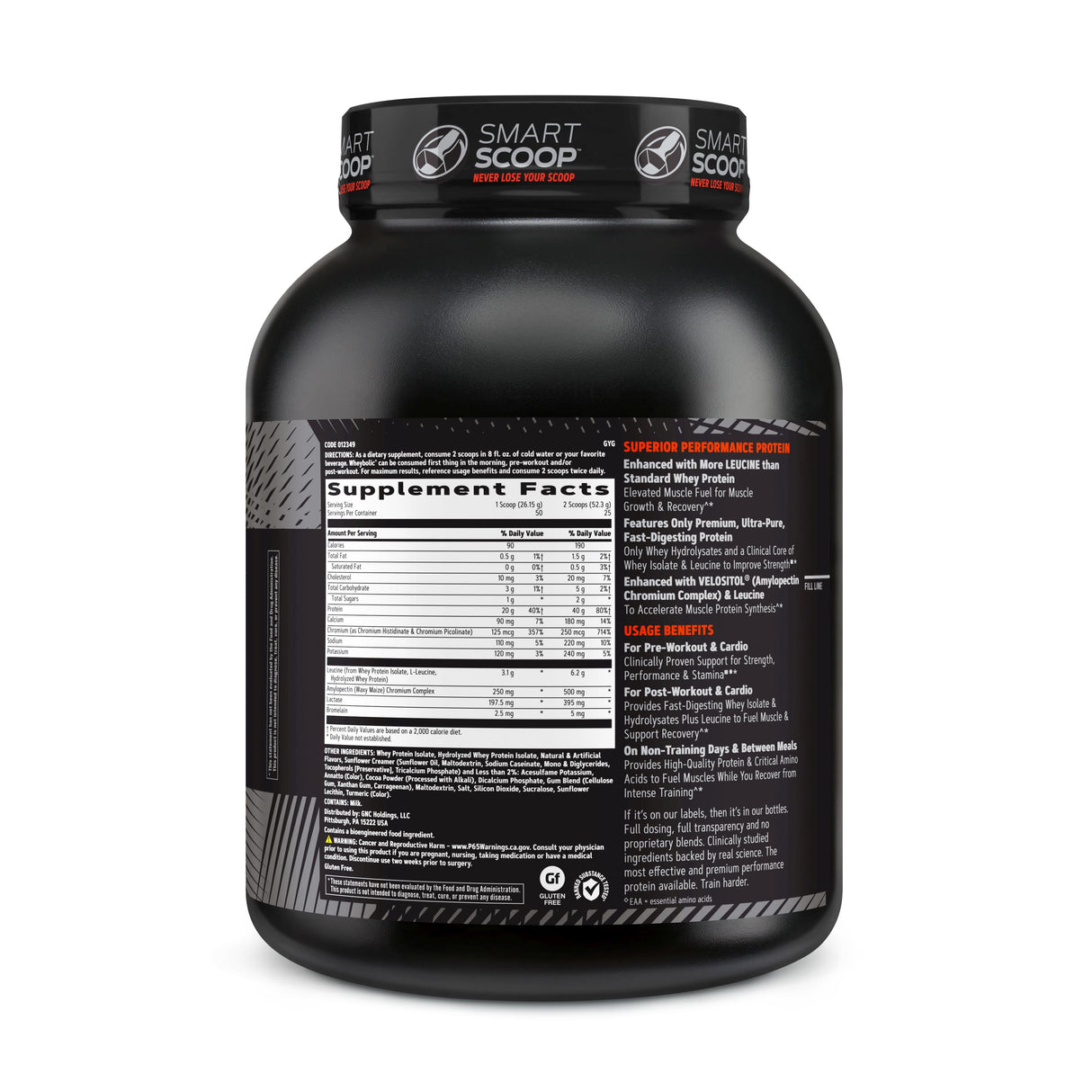 GNC AMP Wheybolic - Creamy Peanut Butter - welzo