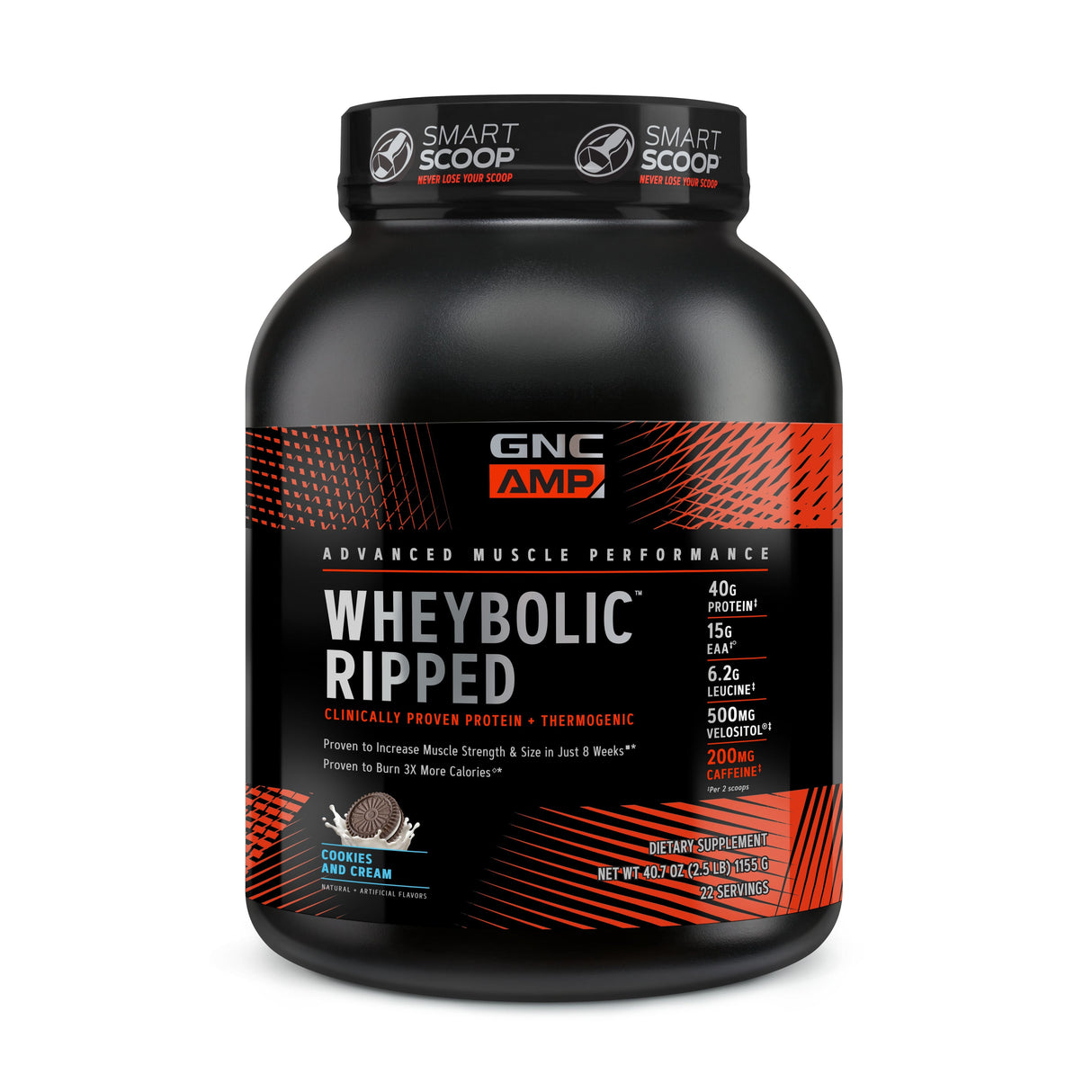 GNC AMP Wheybolic - Cookies & Cream - welzo