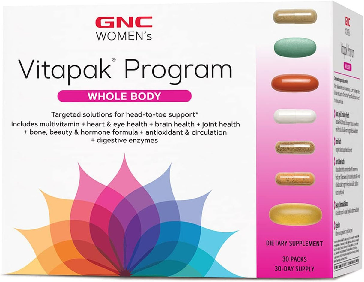 GNC Women's Whole Body Vitapak - welzo