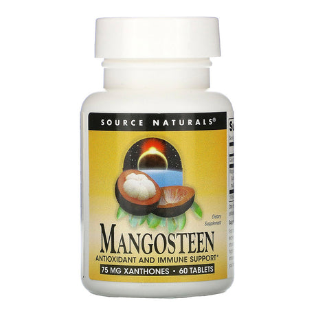 Source Naturals Mangosteen, 75 mg, 60 Tablets - Source Naturals