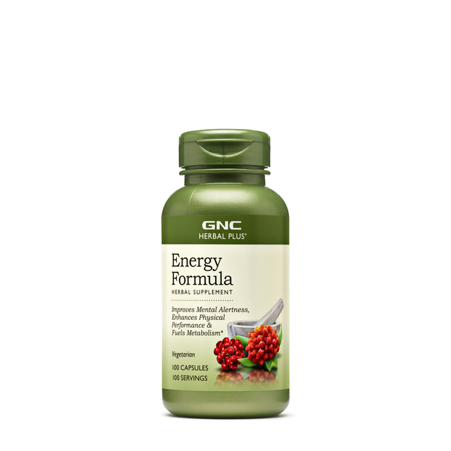 GNC Herbal Plus Energy Formula - welzo