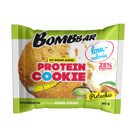 BombBar Protein Cookie, Pistachio, 1 Piece - BombBar