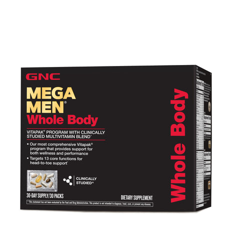 GNC MEGA MEN WHOLE BODY Vitapak - welzo