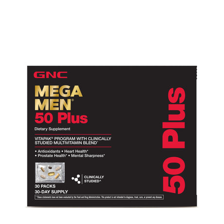 GNC MEGA MEN 50 Plus Vitapak - welzo