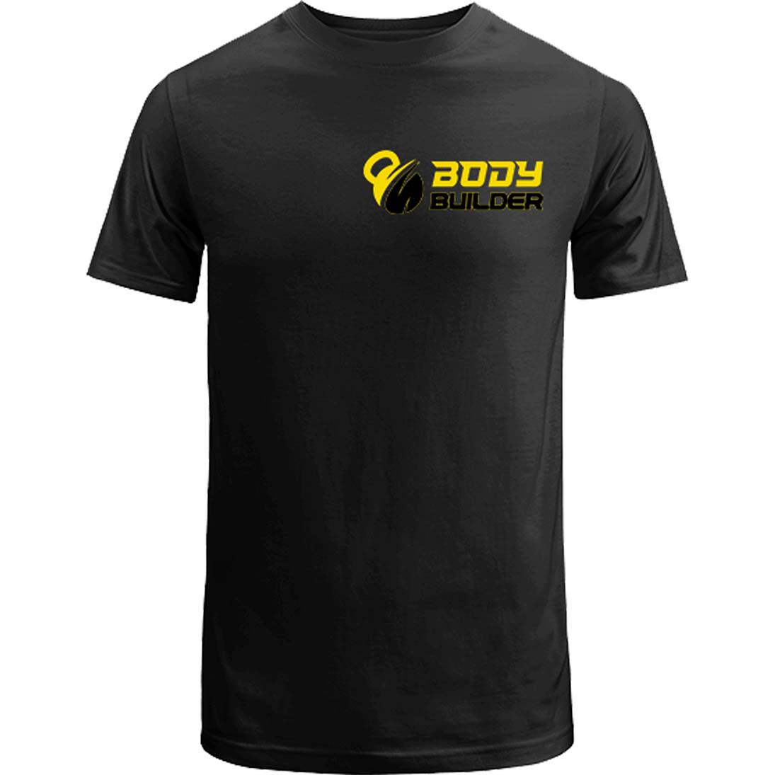 Black Body Builder T-Shirt, L - Body Builder