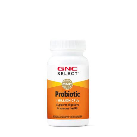 GNC Select Probiotic 1 Billion CFUs - 30 Capsules - welzo