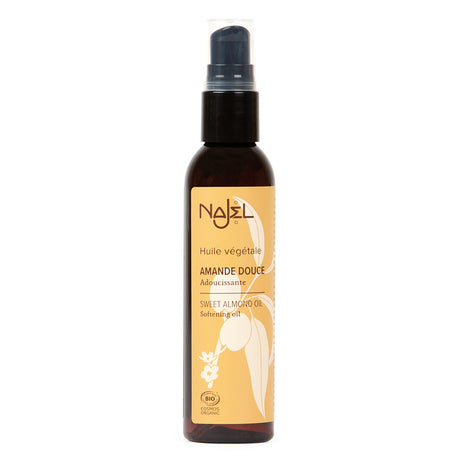 Organic Najel Sweet Almond Oil, Softening, 80 ML - Najel