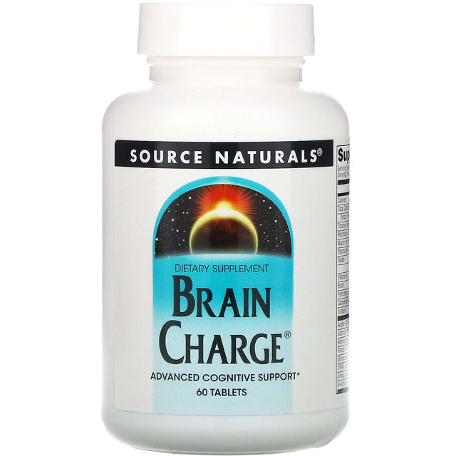 Brain Charge, 60 Tablets - Source Naturals - Source Naturals