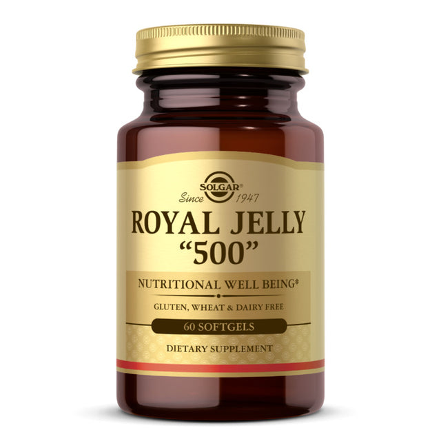 Solgar Royal Jelly, 500 mg, 60 Softgels - Solgar