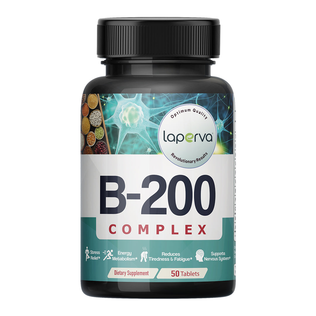 Laperva Vitamin B Complex 200, 200 mg, 50 Tablets - Laperva