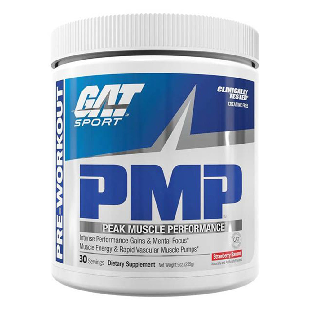 Gat Sport PMP Pre-Workout, Strawberry Banana, 30 Servings - GAT Sport