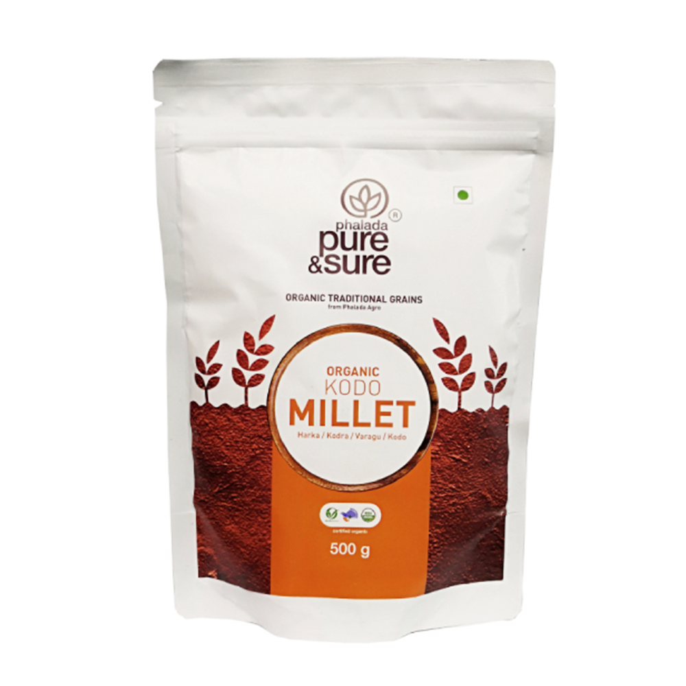 Organic Pure & Sure Kodo Millet, 500 Gm - Pure & Sure