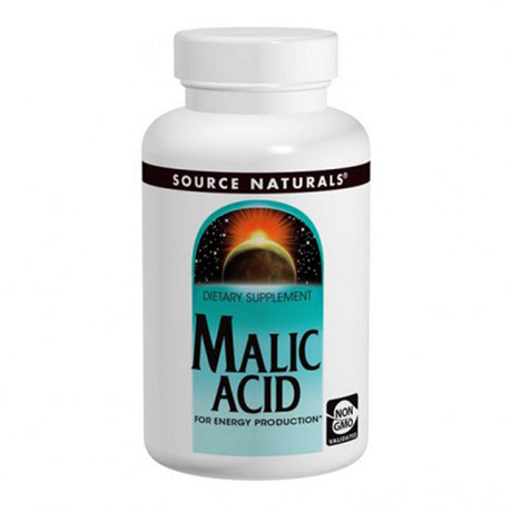 Source Naturals Malic Acid, 883 mg, 60 Tablets - Source Naturals