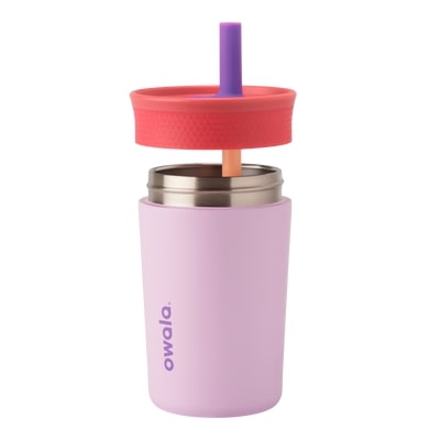 Owala Kids Stainless Steel Tumbler, 355ML, Lilac Roket - Owala