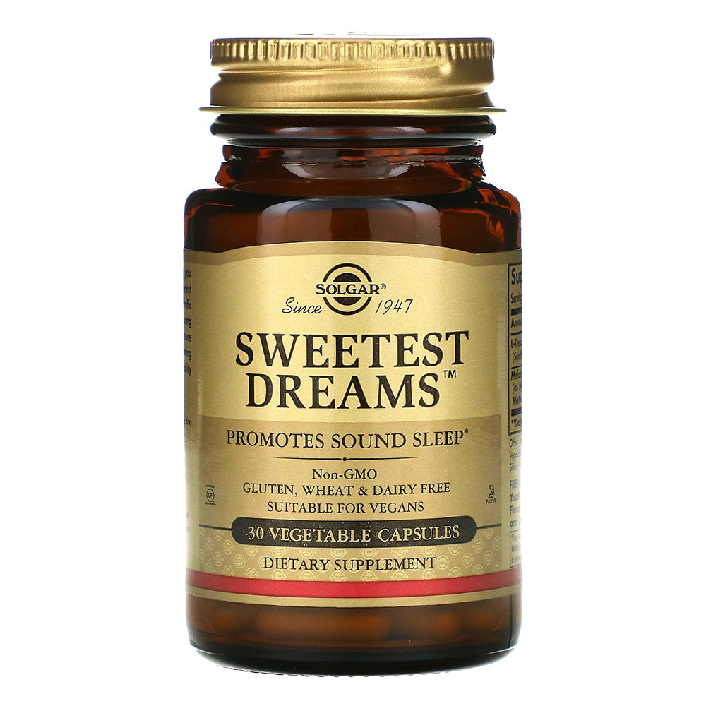 Sweetest Dreams, SOLGAR 30 Vegetable Capsules - Solgar