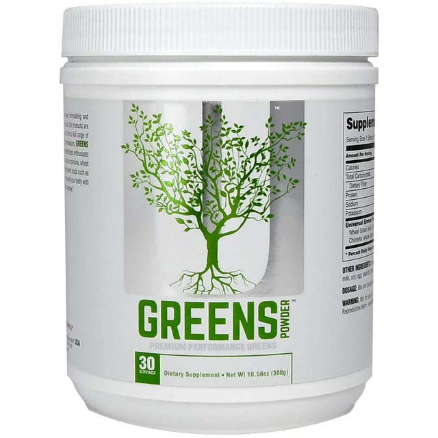 Universal Nutrition Greens, 30 - Universal Nutrition