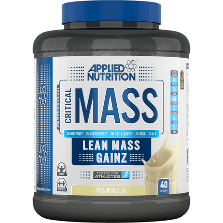 Critical Mass Lean Mass Gainz, Vanilla, 2.45 Kg - Applied Nutrition - Applied Nutrition