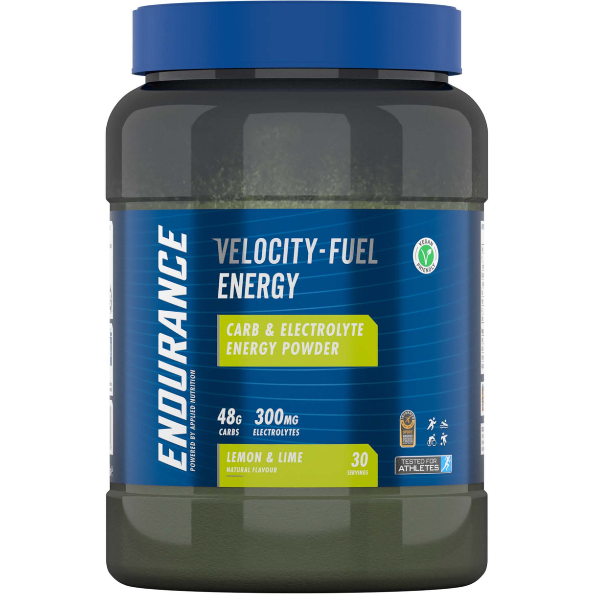 Applied Nutrition Endurance Velocity Fuel Energy Carb Plus Electrolyte, Lemon Lime, 1.5 KG - Applied Nutrition