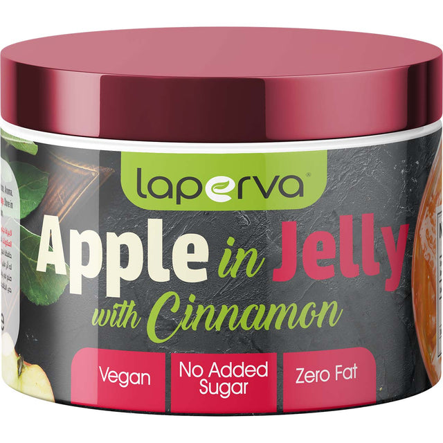 Laperva Apple Cinnamon in Jelly, 600 Gm - Laperva