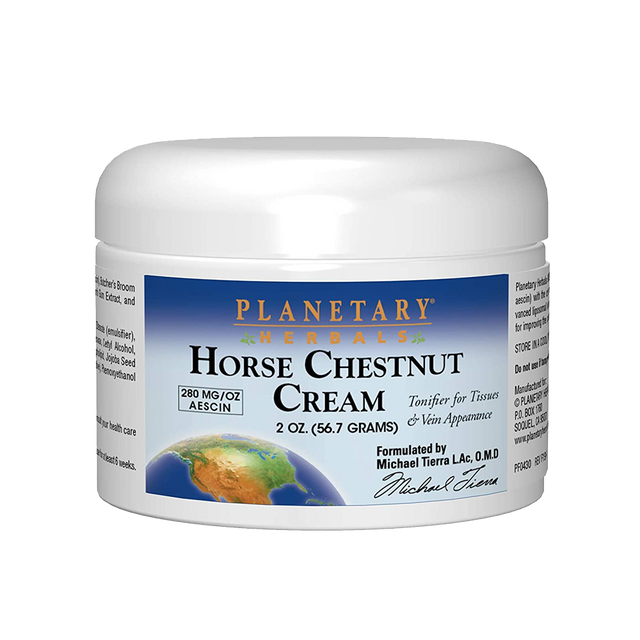 Planetary Herbals Horse Chestnut Cream, 2 Oz - Planetary Herbals