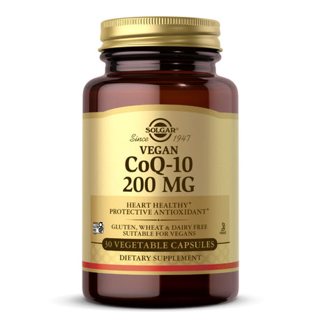 Solgar CoQ10 200 mg, 30 Vegetarian Vegetable Capsules - Solgar