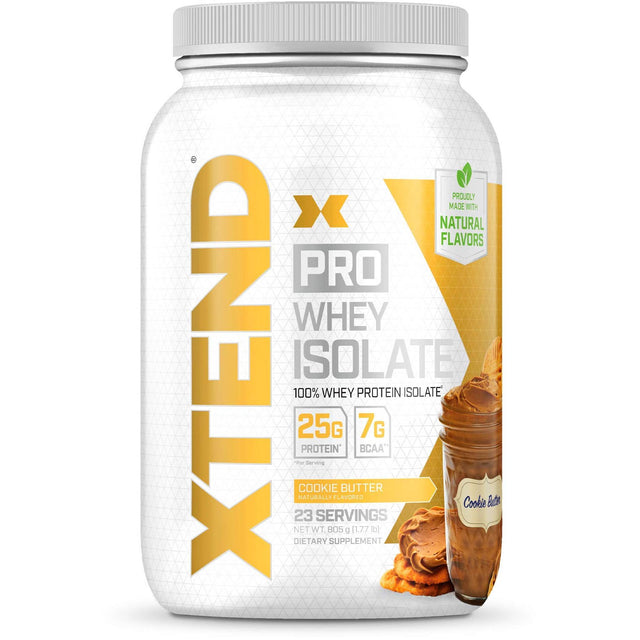 Xtend Pro Whey Isolate, 1.8 LB, Cookie Butter - Xtend