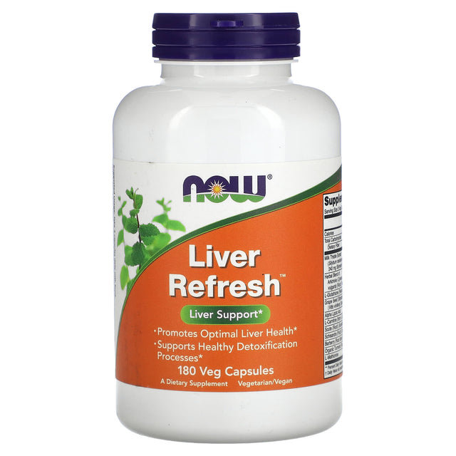 Liver Refresh, 180 Veggie Capsules - Now - Now