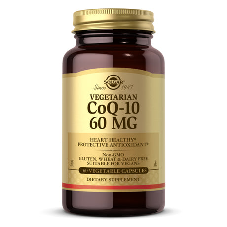 Solgar CoQ10 60 mg, Vegetarian, 60 Vegetable Capsules - Solgar