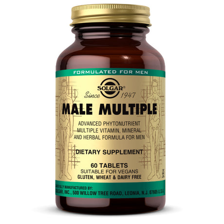 Solgar Male Multiple Tablets, 60 - Solgar