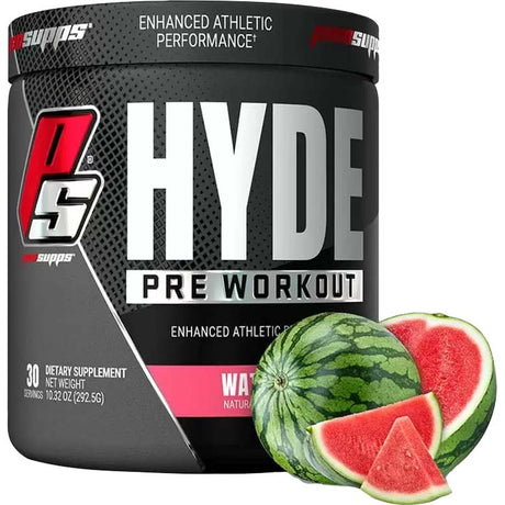 Pro Supps HYDE Pre Workout, Watermelon, 30 Servings - Pro Supps