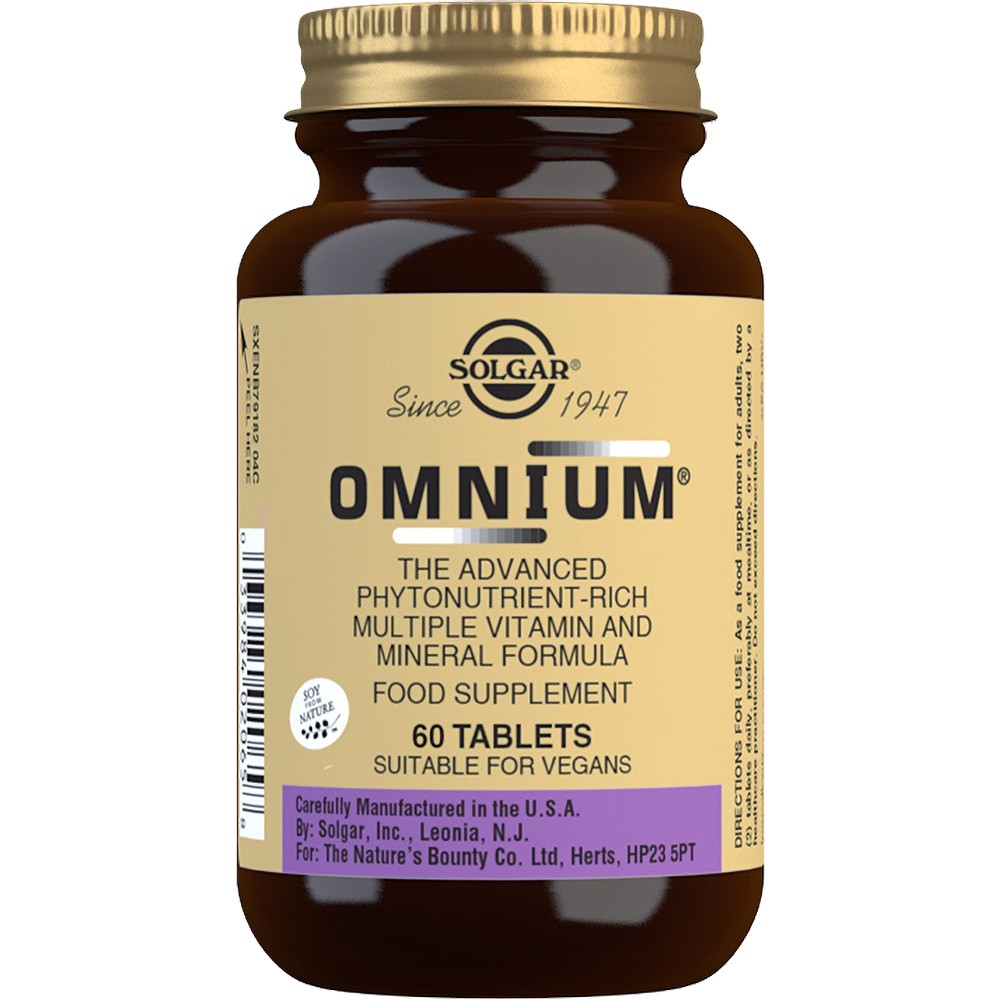 Omnium Solgar, 60 Tablets. - Solgar