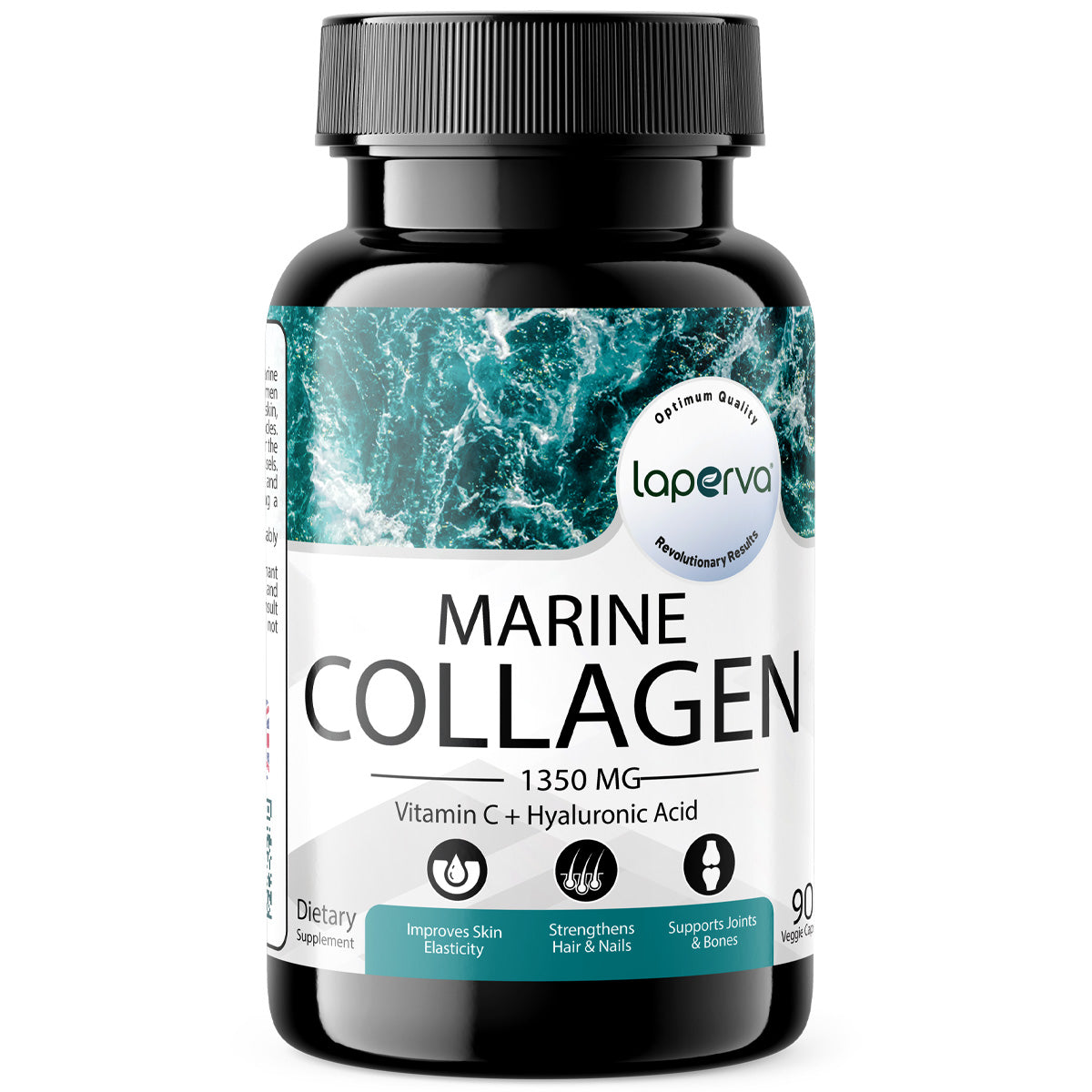 Marine Collagen Laperva, 90 Veggie Capsules, 1350 mg - Laperva