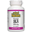 Vitamin B3, 100 mg, 90 Tablets - Natural Factors - Natural Factors