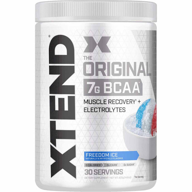 Xtend Original BCAA, Freedom Ice, 30 Servings - Xtend