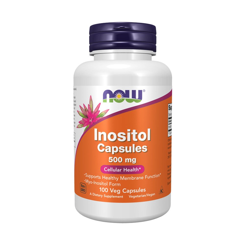 Inositol, 500 mg, 100 Veggie Capsules - Now