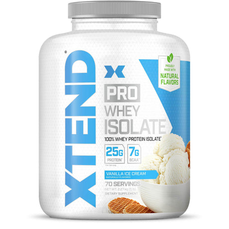 Xtend Pro Whey Isolate, 5 LB, Vanilla Ice Cream - Xtend