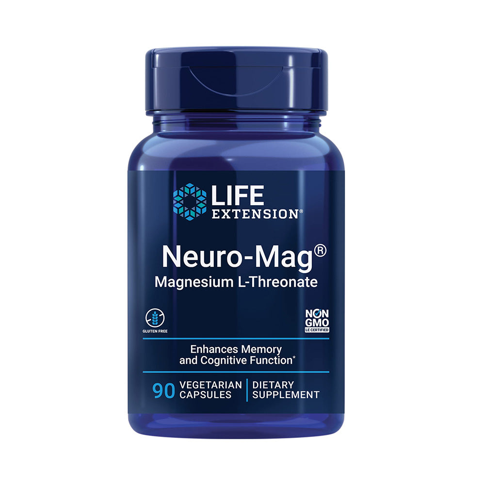 Life Extension Neuro-Mag, 90 Veggie Capsules - Life Extension