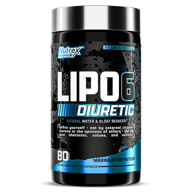 Nutrex Research Lipo-6 Black Diuretic, 80 Capsules - Nutrex Research