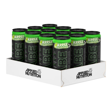 ABE Ultimate Pre Workout Drink, Apple & Elderflower, Applied Nutrition, Box of 12 Pieces - Applied Nutrition