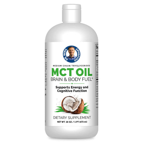 Dr. Berg MCT Oil Brain & Body Fuel, 473 ml - Dr. Berg’s