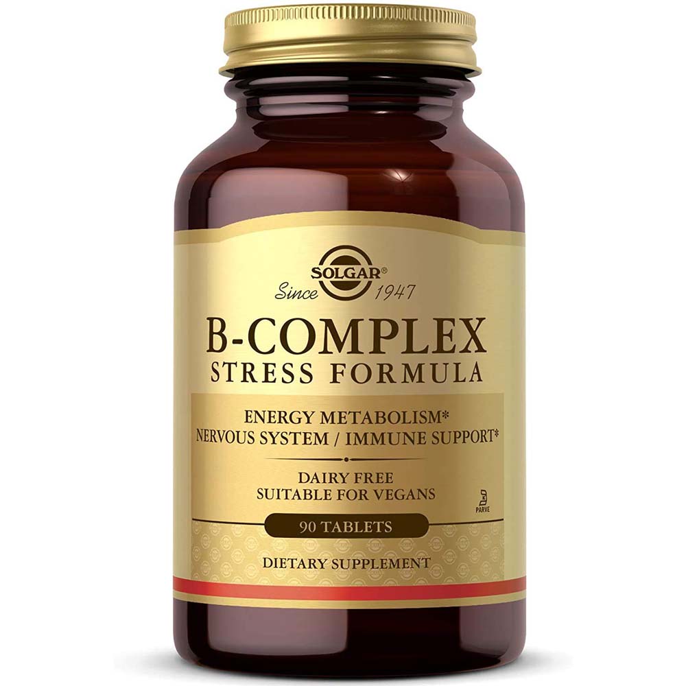 Solgar B-Complex Stress Formula, 90 Tablets - Solgar