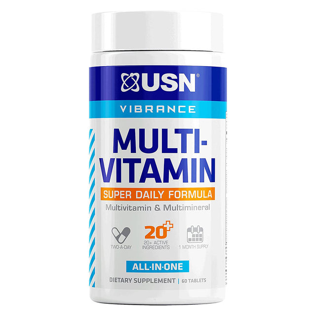 USN Multivitamin and Minerals, 60 Tablets - USN