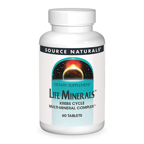 Life Minerals, 60 Tablets (Source Naturals) - Source Naturals