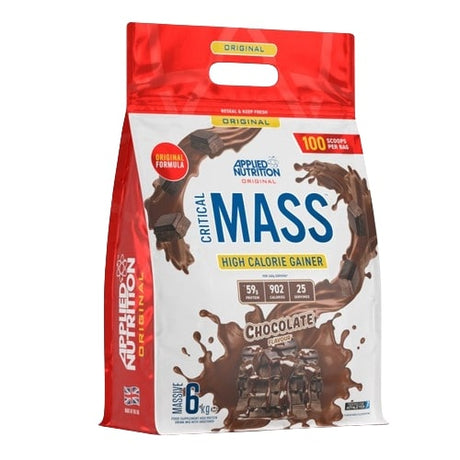 Critical Mass Original Formula, Applied Nutrition, Chocolate, 6 Kg - Applied Nutrition