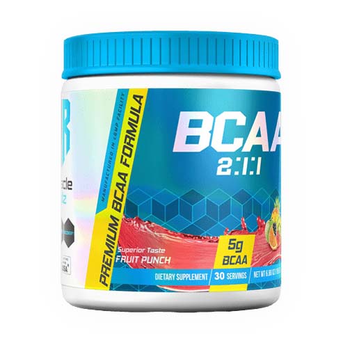 Muscle Rulz BCAA, Fruit Punch, 30 - Muscle Rulz