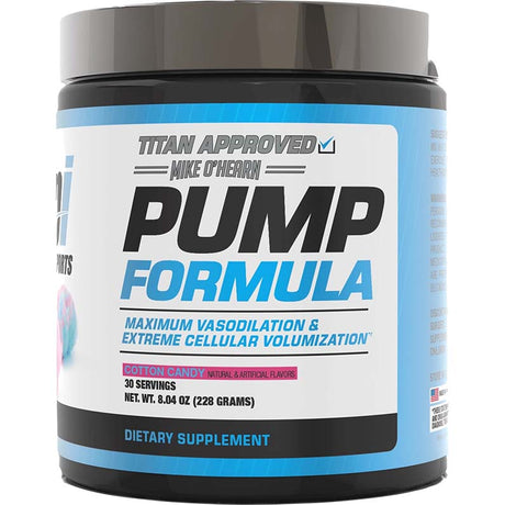 BPI Sports Pump Formula, Caffeine Free, Cotton Candy, 30 - bpi Sports