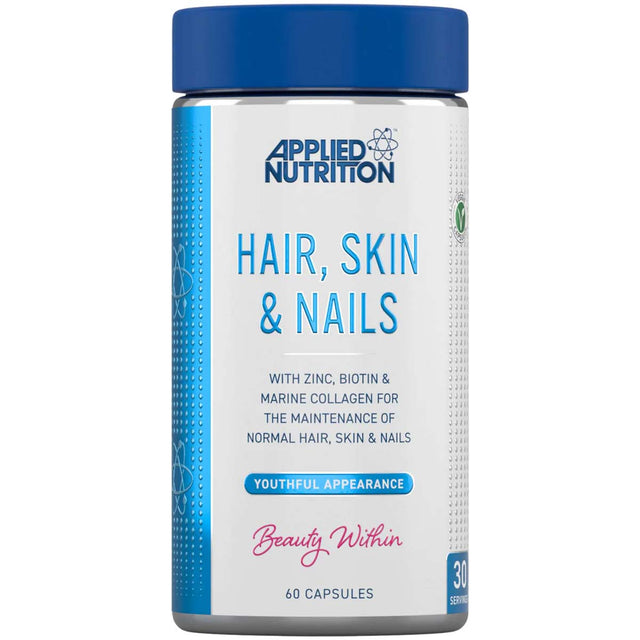 Nutrition Applied Hair, Skin & Nails, 60 Capsules - Applied Nutrition