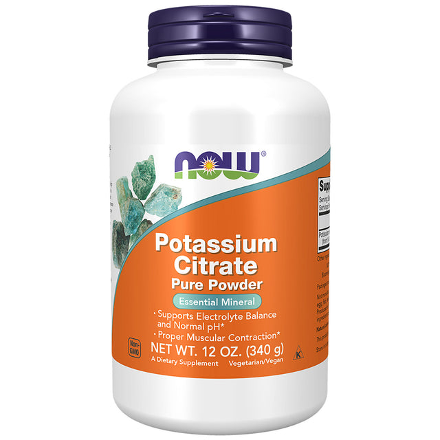 Now Potassium Citrate, 340 Gm - Now