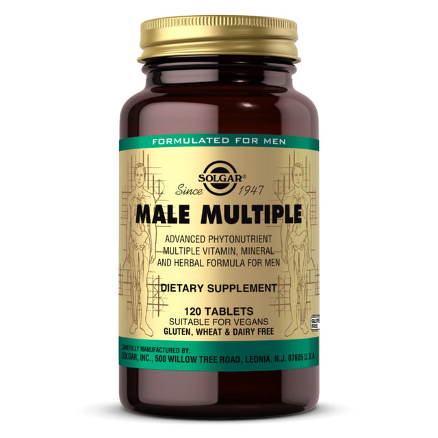 Solgar Male Multiple, 120 Tablets - Solgar