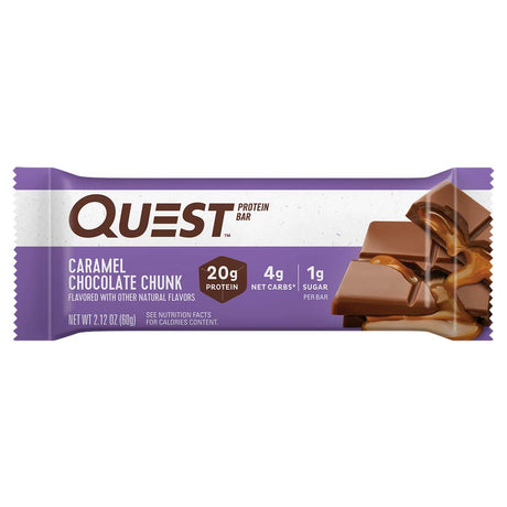 Quest Nutrition Protein Bar, 1 Bar, Chocolate Caramel - Quest Nutrition